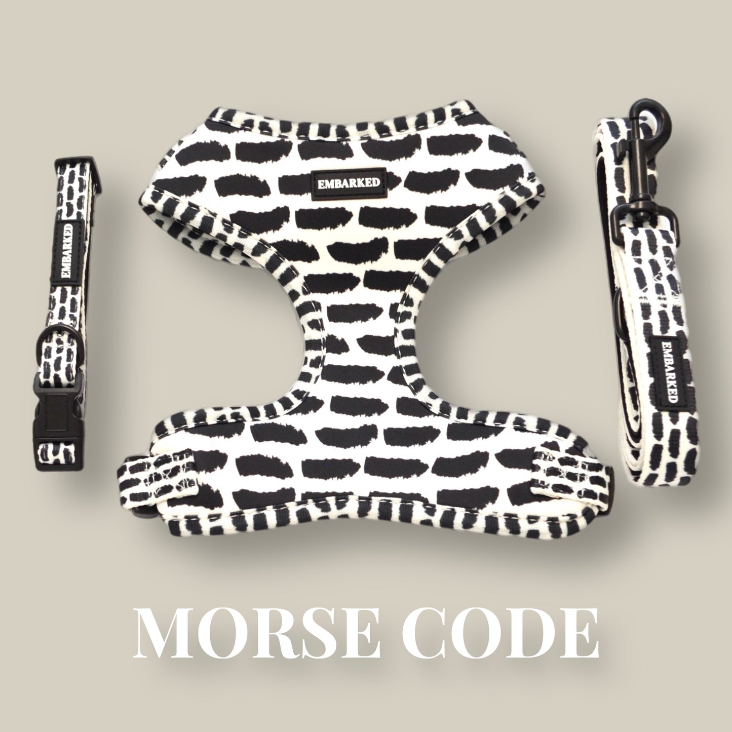 Dog Walking Set - Morse Code