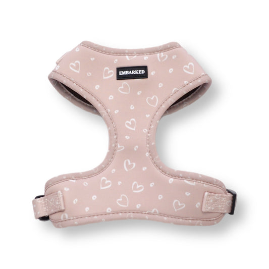 Adjustable Dog Harness - Love You Mocha