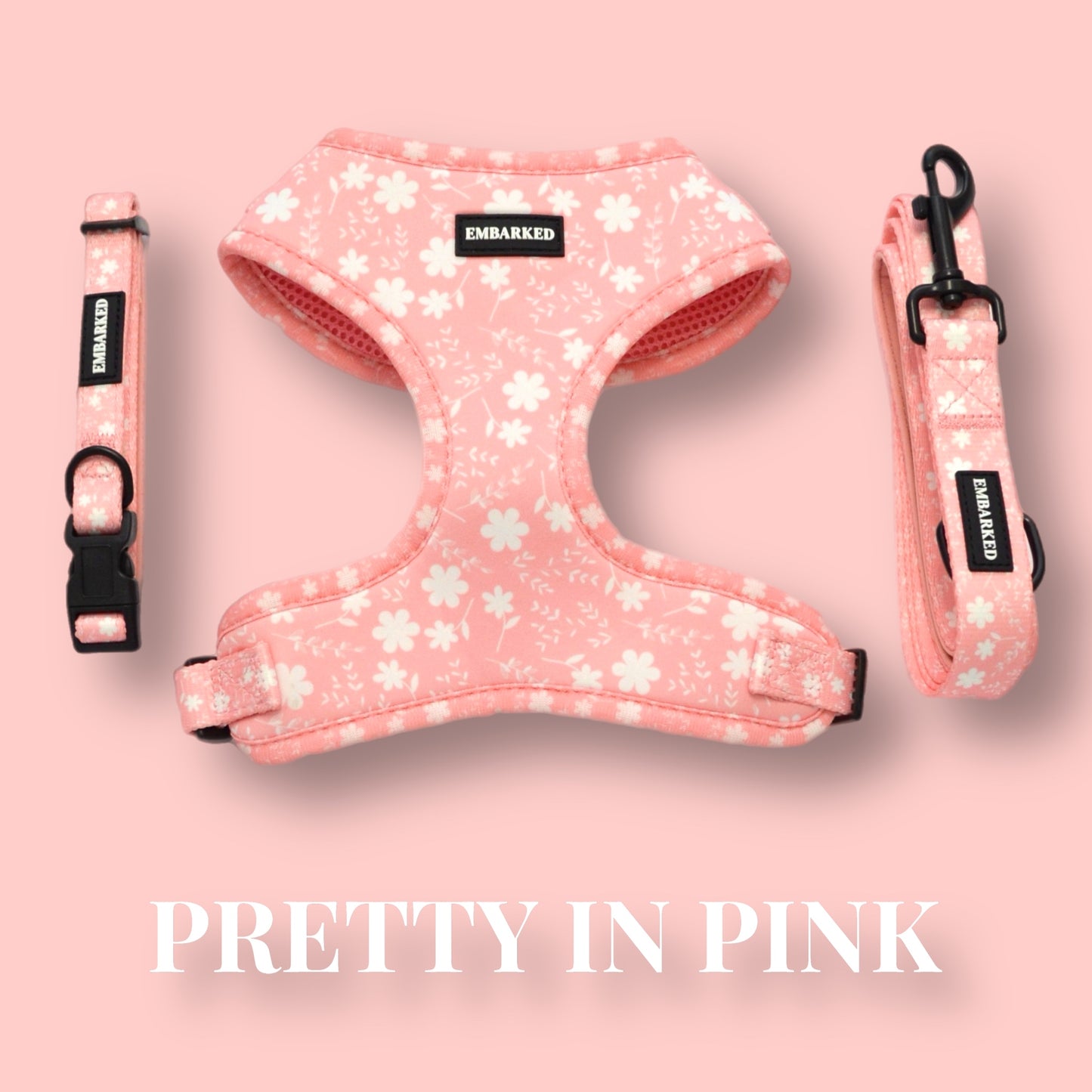 Dog Walking Set - Pretty In Pink