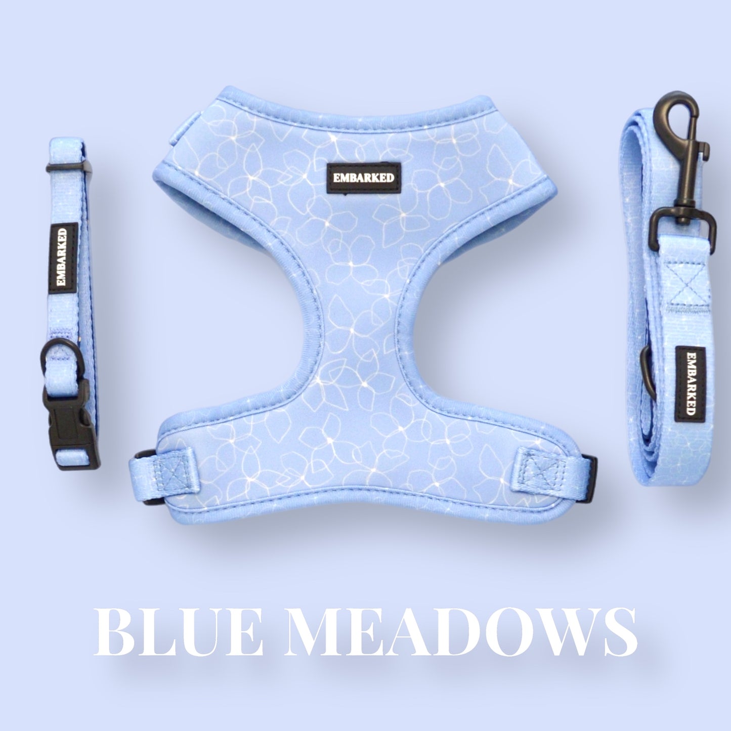 Dog Walking Set - Blue Meadows